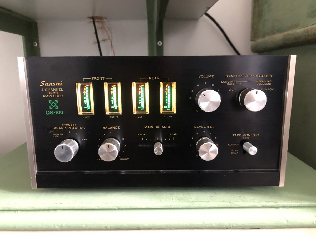 Sansui QS 100: Help Needed for Oscillator and Synthesizer Boards